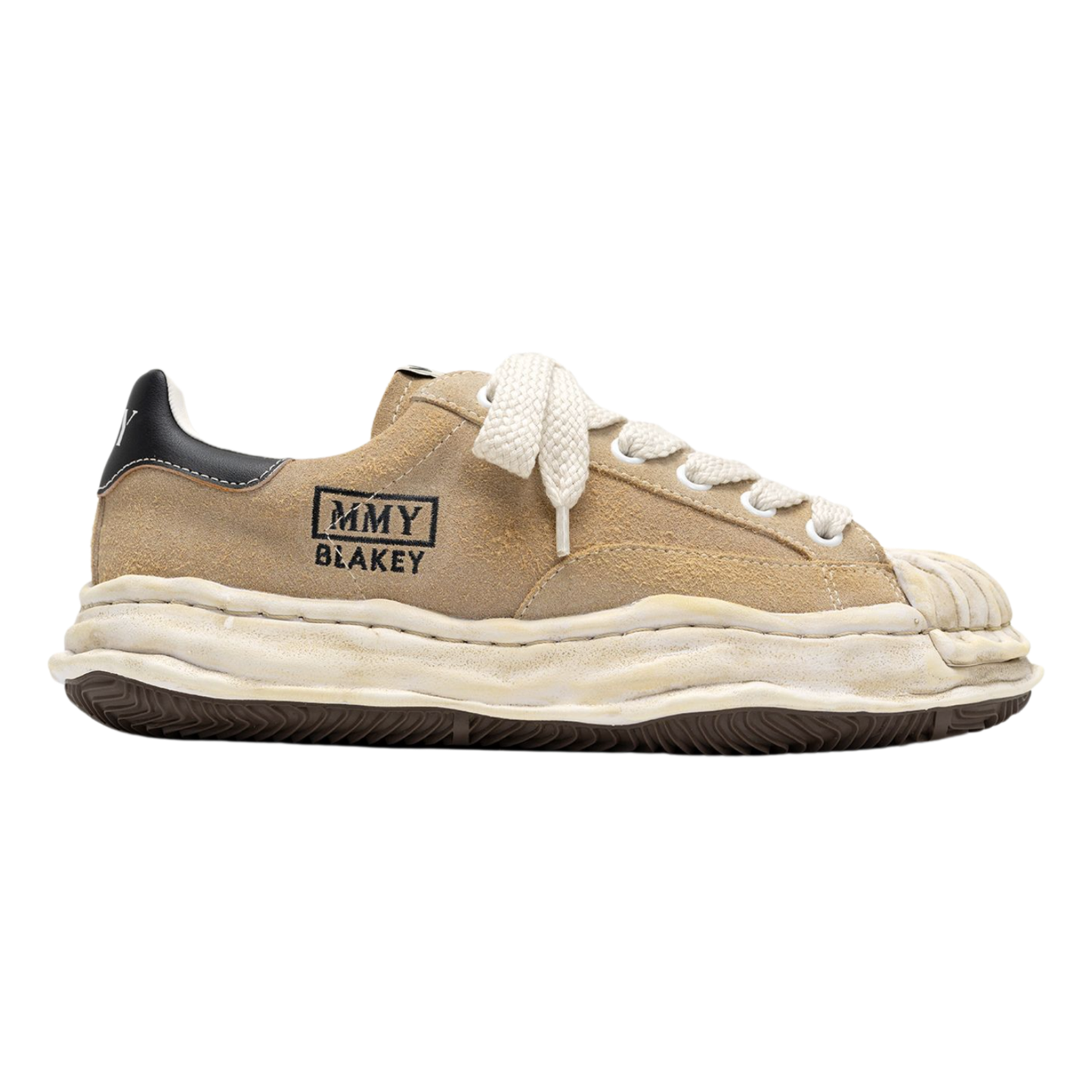 Maison MIHARA YASUHIRO “BLAKEY” OG Sole Vintage Suede Low-top Sneaker – 2025 A/W