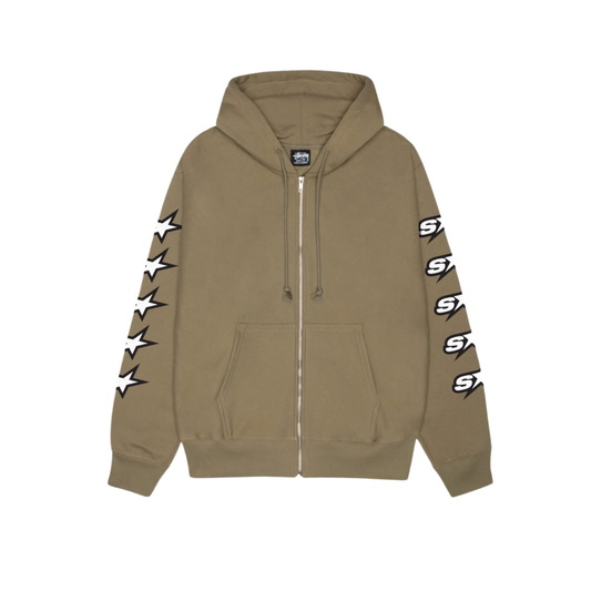 STUSSY - SPEEDWAY ZIP HOODIE